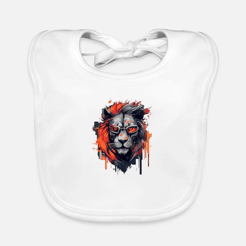 Élégance infernale Bavoir bio Bébé