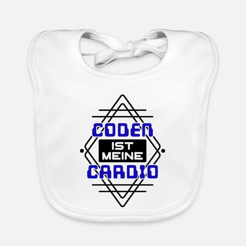 Softwareentwickler Developer Cooler Spruch Coden Baby Bio-Lätzchen