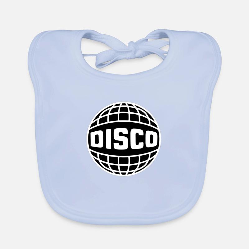 DISCO Kugel Baby Bio-Lätzchen