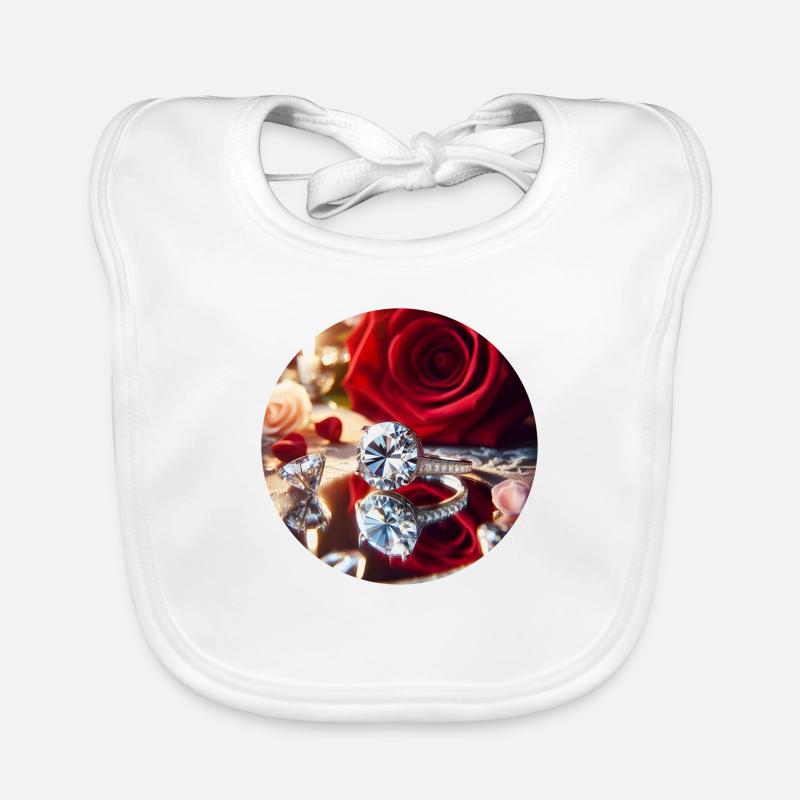 Diamond Organic Baby Bibs