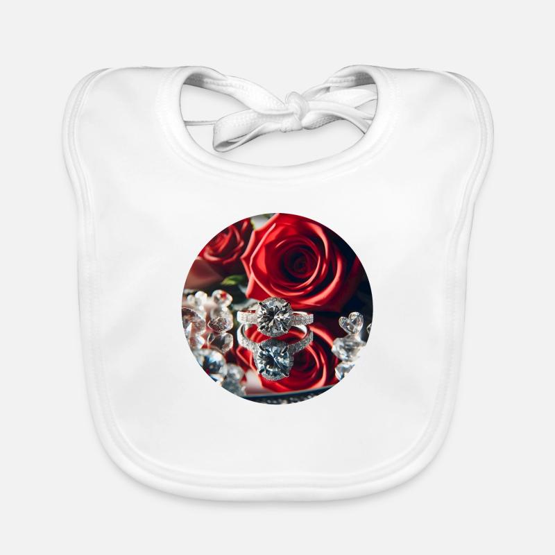 Diamond Organic Baby Bibs