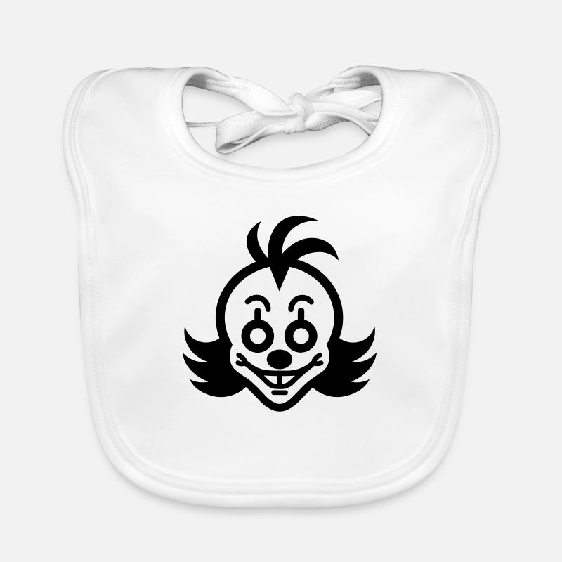 Clown Bavoir bio Bébé