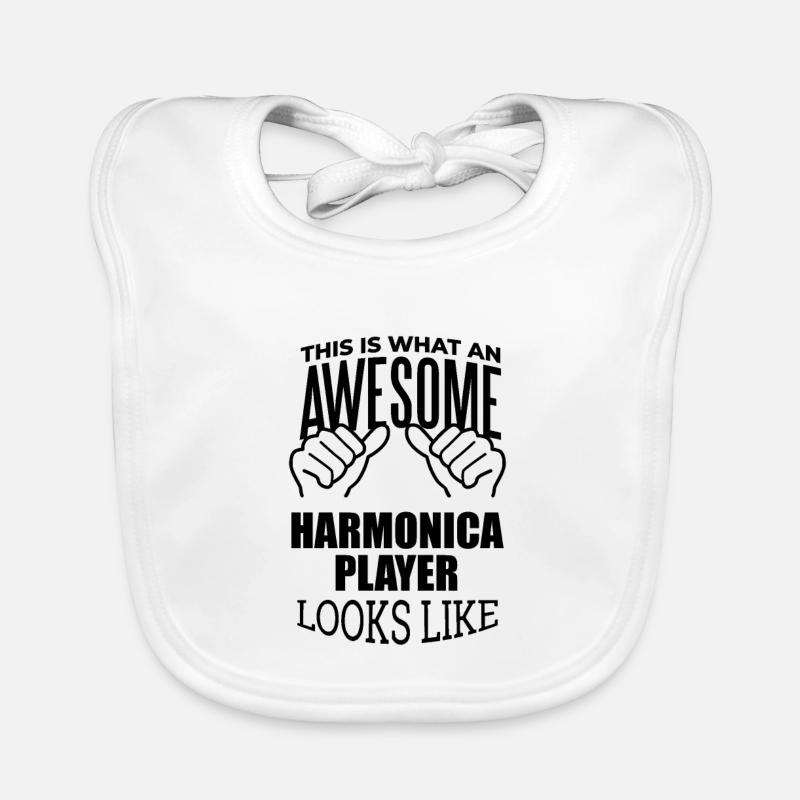 harmonica Bavoir bio Bébé