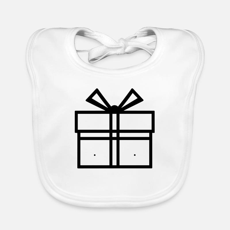 Kleine Geschenkbox Baby Bio-Lätzchen