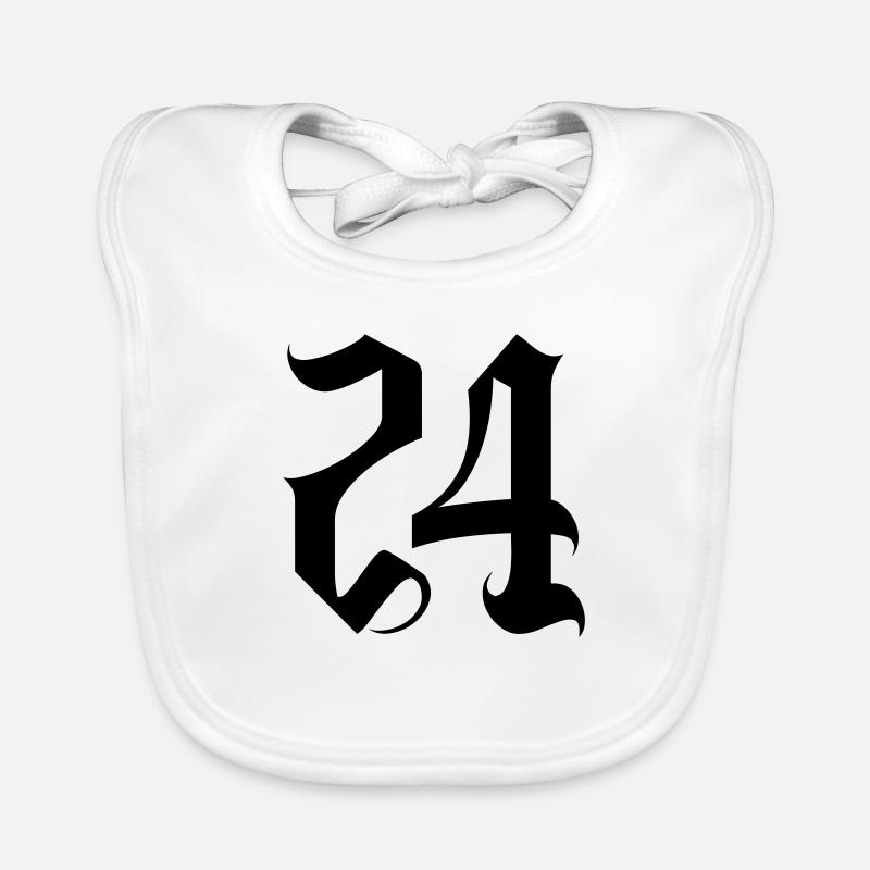 24 Organic Baby Bibs