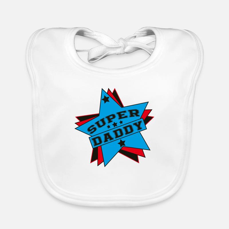 Super DADDY Organic Baby Bibs
