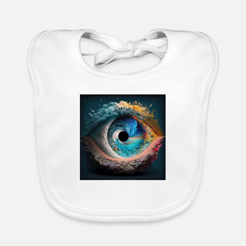 Der Blick der Erde Baby Bio-Lätzchen