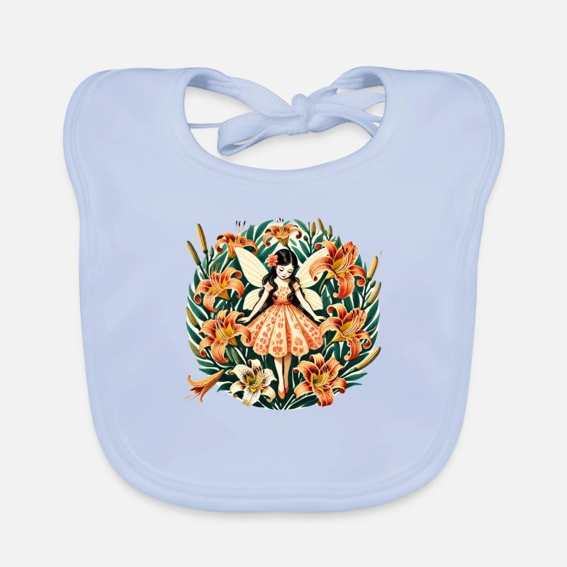 Tiger Lily Fee Baby Bio-Lätzchen