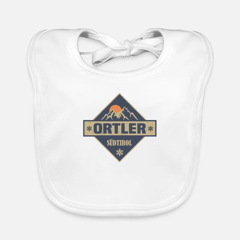 Ortler - Baby Bio-Lätzchen - Weiß