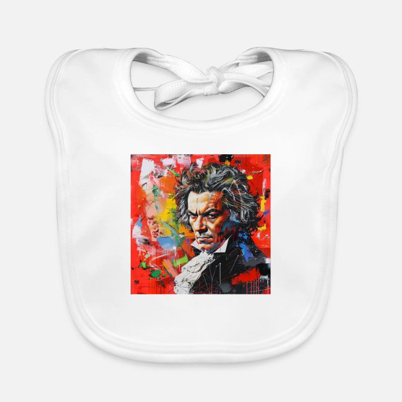 Beethoven No.4 Organic Baby Bibs