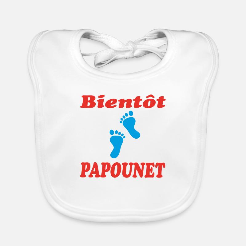 BALD DADDY Baby Bio-Lätzchen