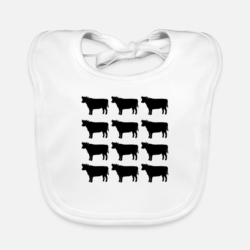 Cow Organic Baby Bibs