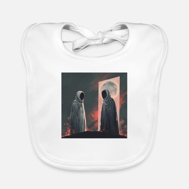 Ethereal Reflection Organic Baby Bibs