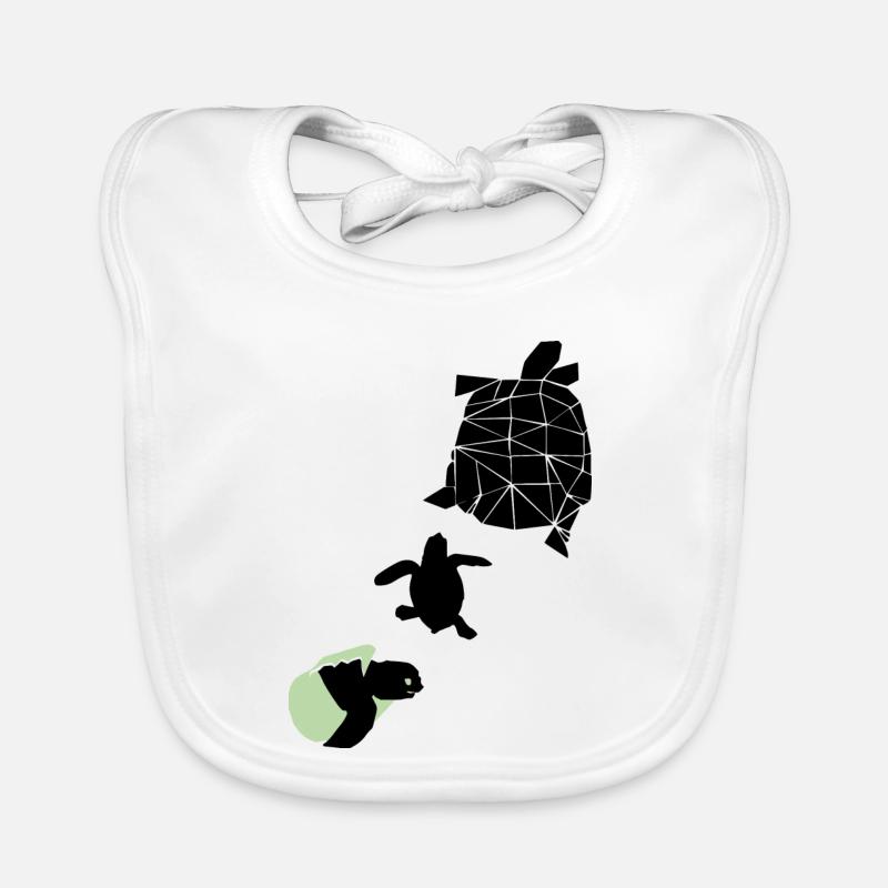 Schildkröte Baby Bio-Lätzchen