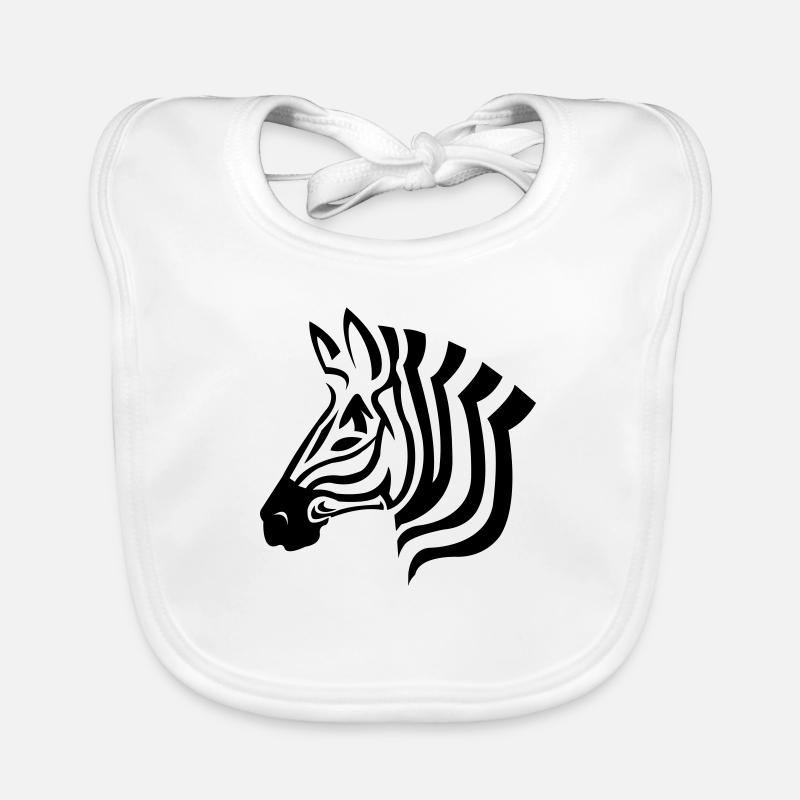zebra Organic Baby Bibs