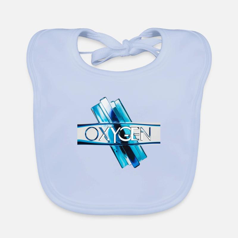 Sauerstoff - Oxygen Baby Bio-Lätzchen