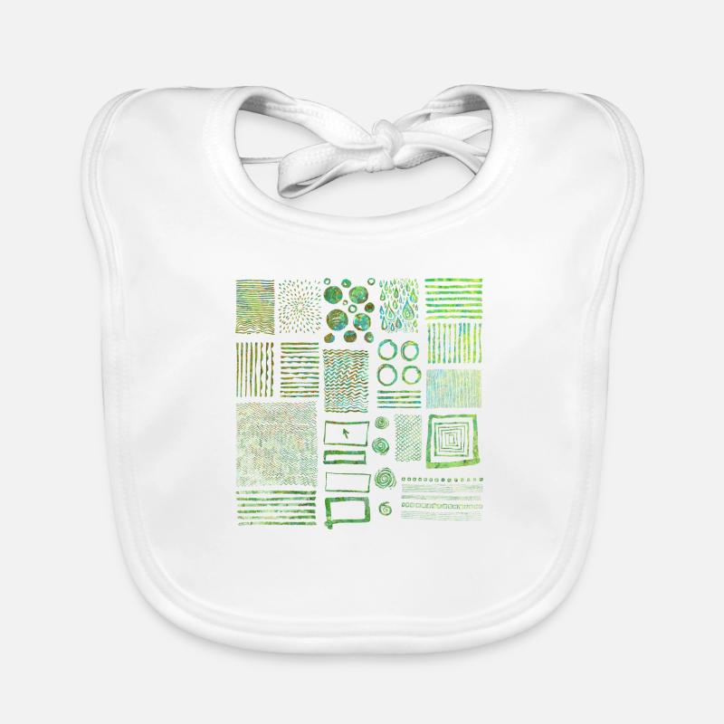 Graphique Bavoir bio Bébé