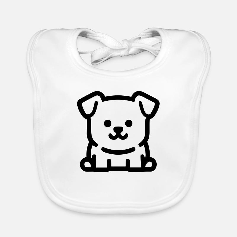 Dog Organic Baby Bibs