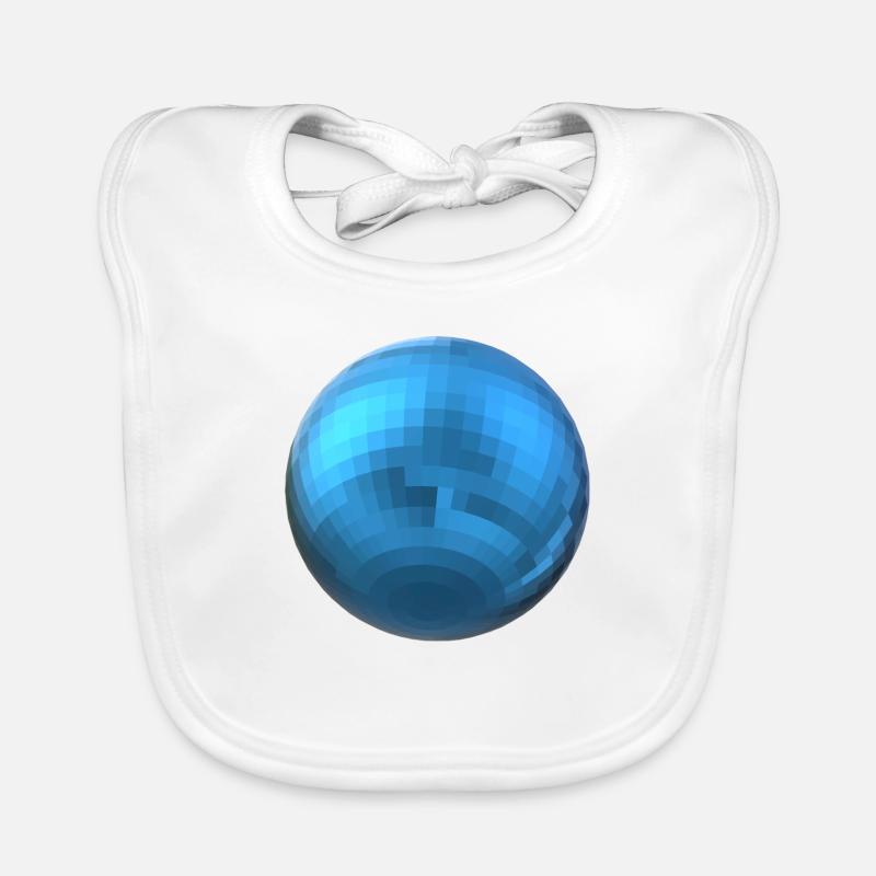 Blue Sphere Organic Baby Bibs
