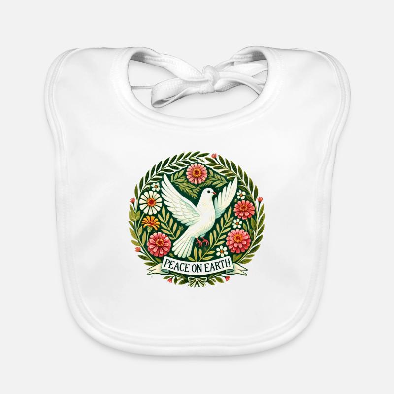 Friede auf Erden Baby Bio-Lätzchen
