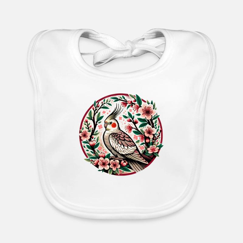 Calopsitte Bavoir bio Bébé