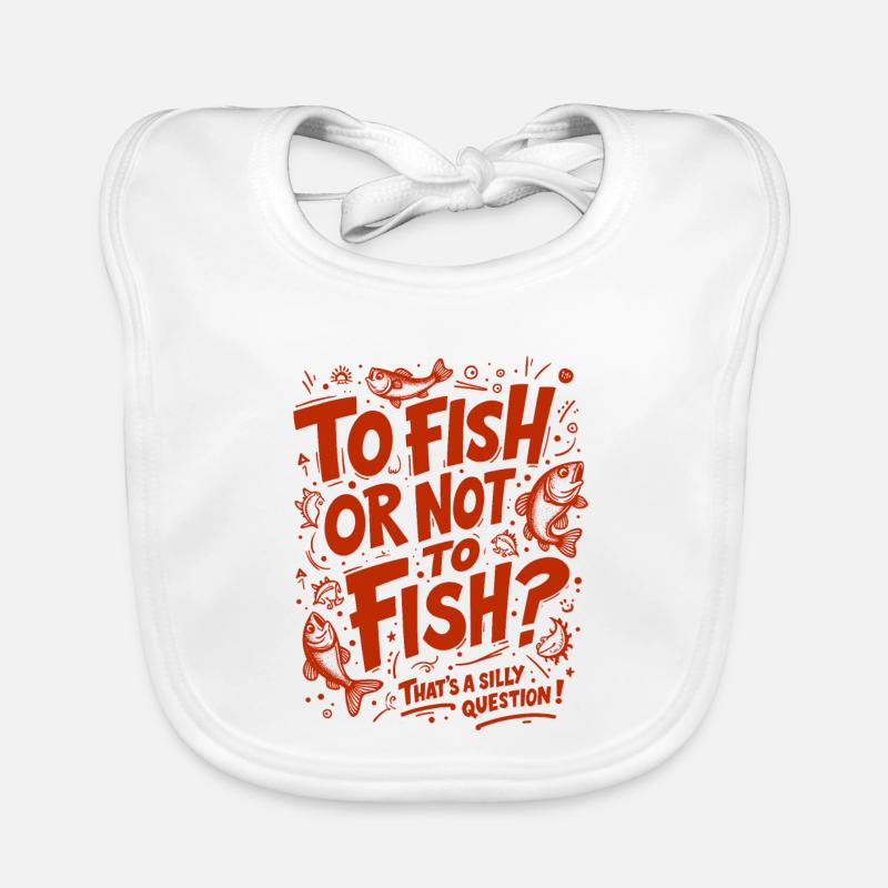 FISCHEN ODER NICHT FISCHEN? DAS IST EINE DUMME FRAGE! Baby Bio-Lätzchen