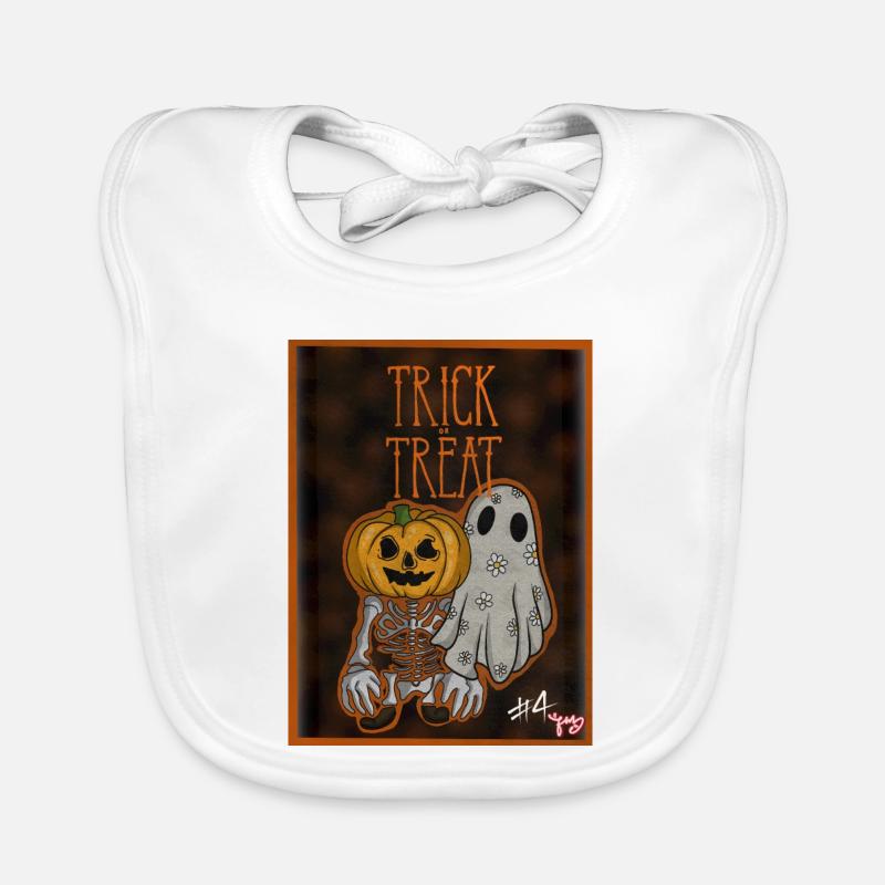 HALLOWEEN Bavoir bio Bébé