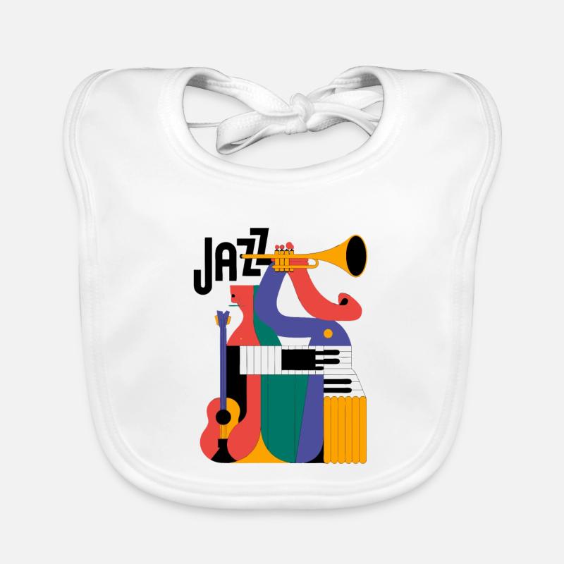 Conception de composition musicale astucieuse Bavoir bio Bébé