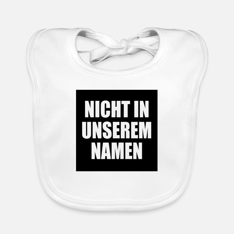 Not in my name Organic Baby Bibs