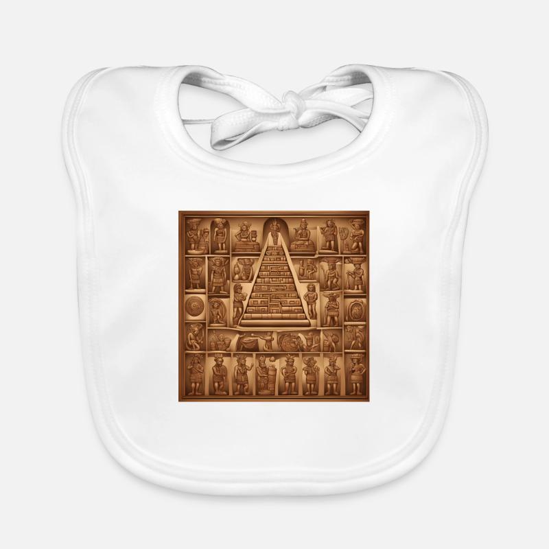 Maya Pyramid Baby Bio-Lätzchen