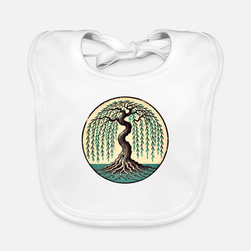 Weeping Willow Organic Baby Bibs