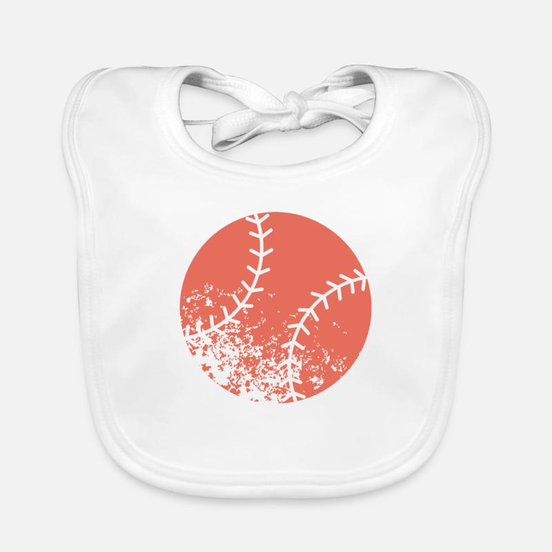Baseball Baby Bio-Lätzchen