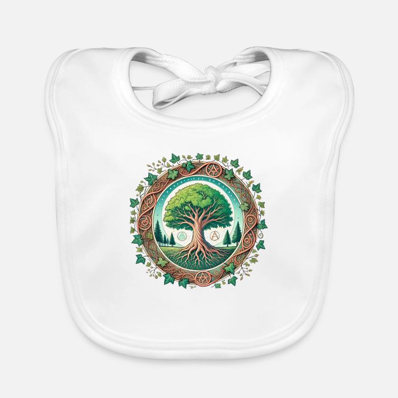 Arbre de vie Bavoir bio Bébé