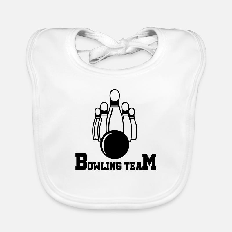 Équipe de bowling Bavoir bio Bébé