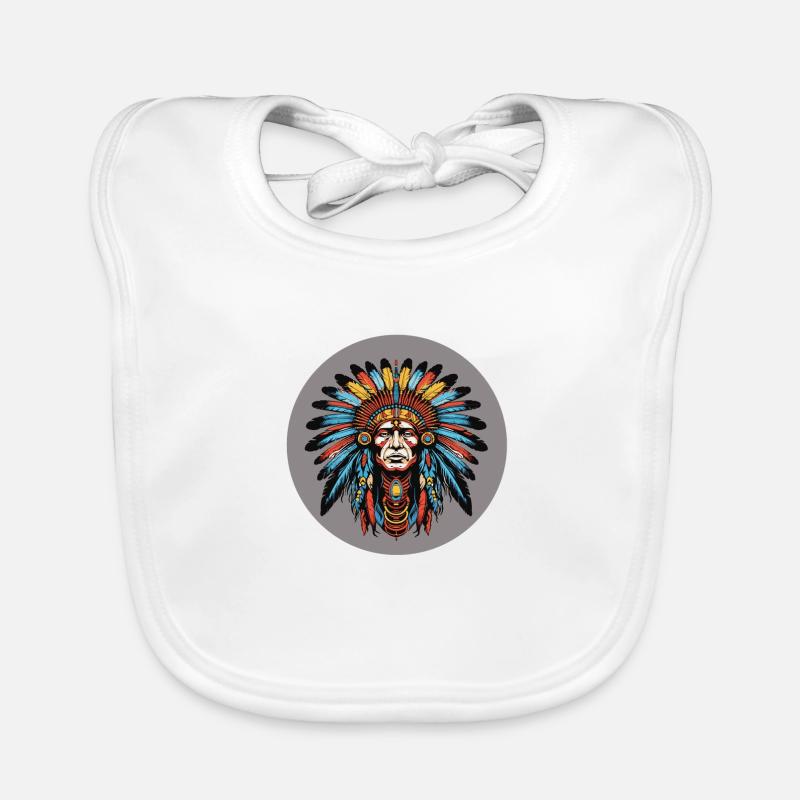 Indianer Baby Bio-Lätzchen