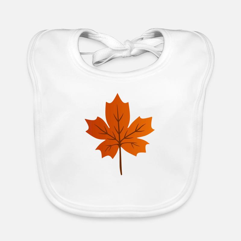 Maple Leaf Organic Baby Bibs