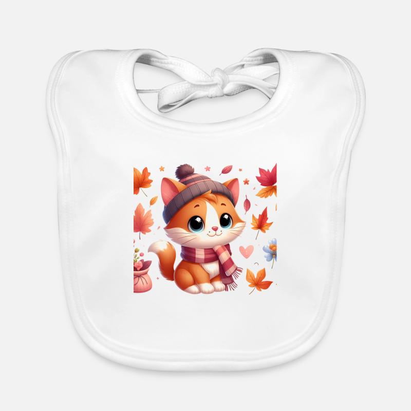 Herbst Kat4 Baby Bio-Lätzchen