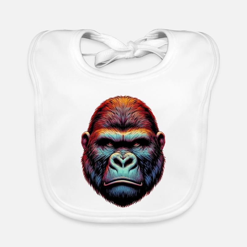 Gorilla Baby Bio-Lätzchen