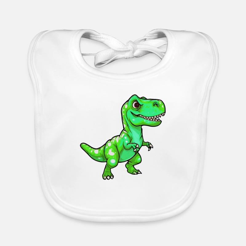 Dinosaurier T-Rex Baby Bio-Lätzchen