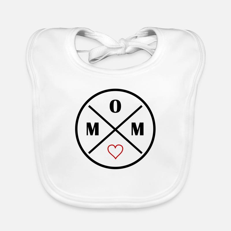 coeur de maman Bavoir bio Bébé