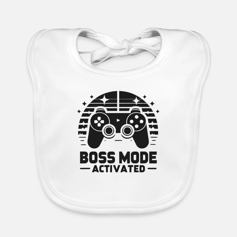 Bos Mode Activated Organic Baby Bibs