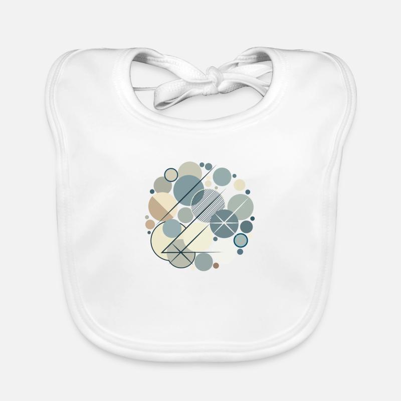 Conception Serene Shapes Bavoir bio Bébé
