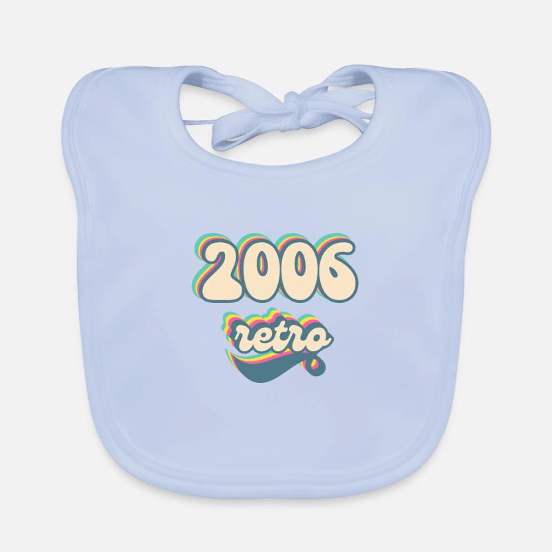2006 Retro Gift Idea Organic Baby Bibs