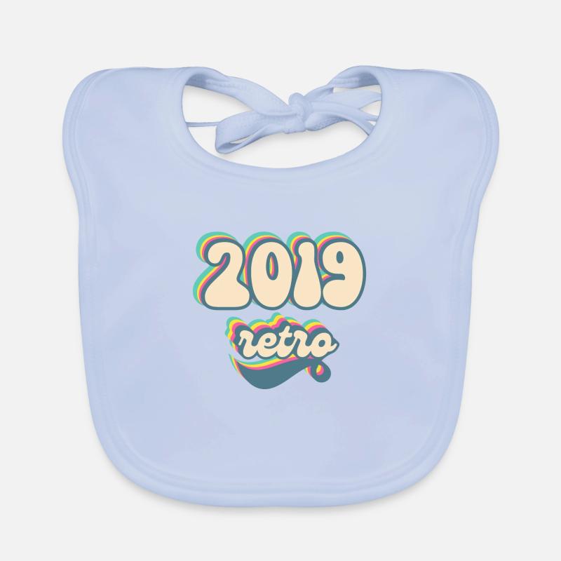 2019 Retro Geschenkidee Baby Bio-Lätzchen