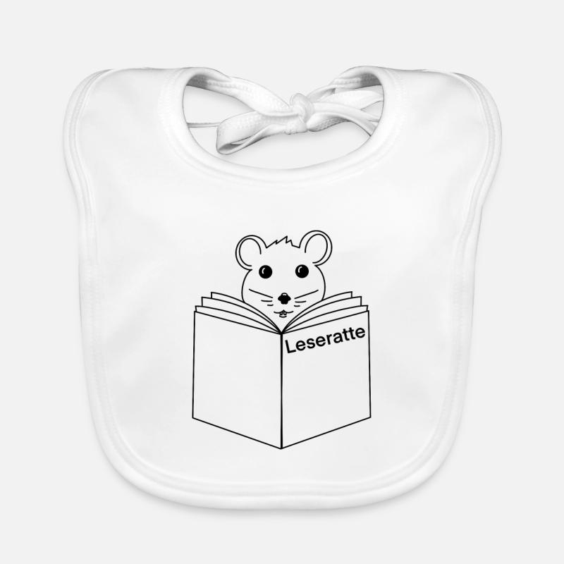 Leseratte Baby Bio-Lätzchen