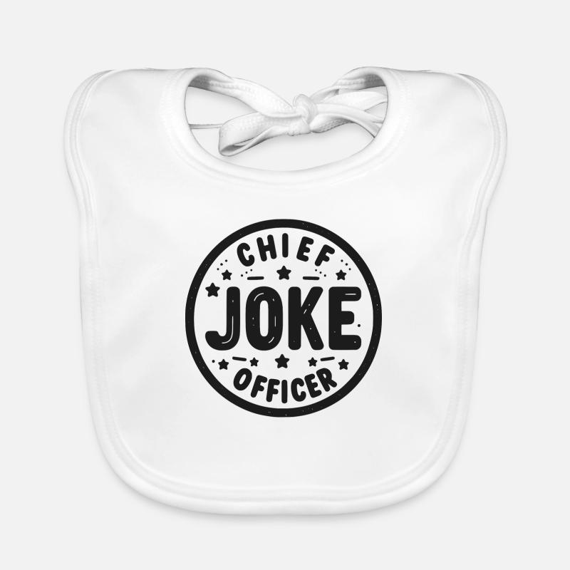 Chef de la blague Bavoir bio Bébé