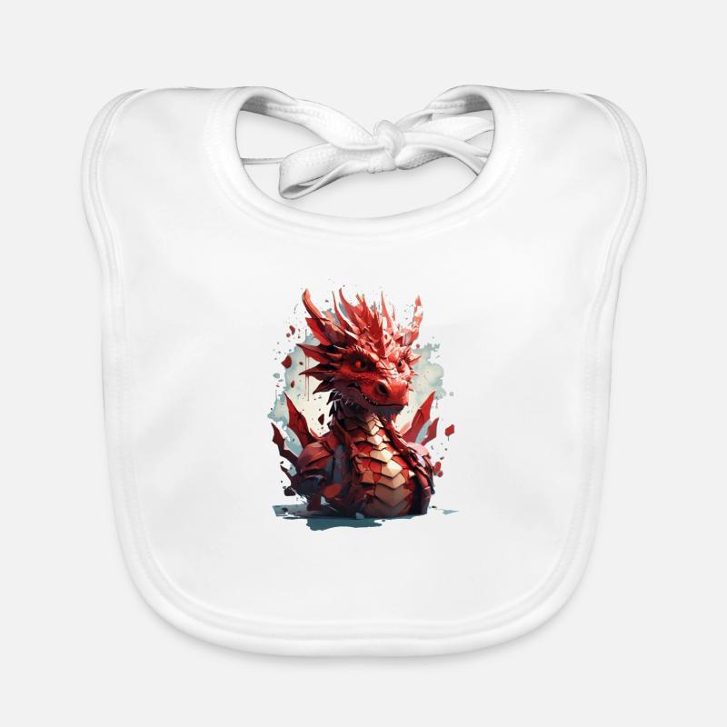 Drache Baby Bio-Lätzchen