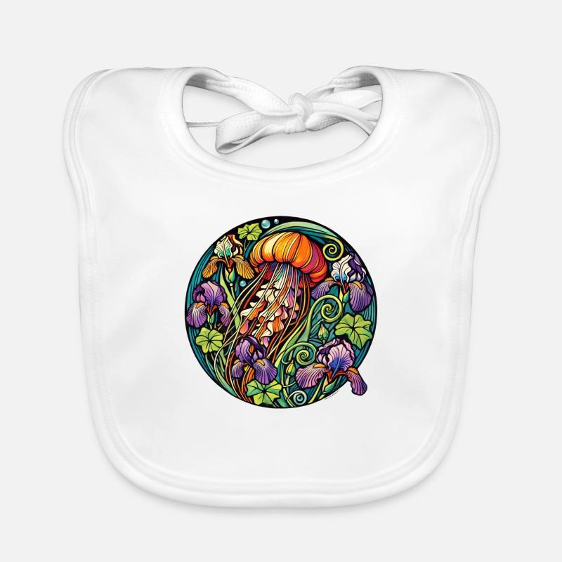 Méduse Iris Bavoir bio Bébé