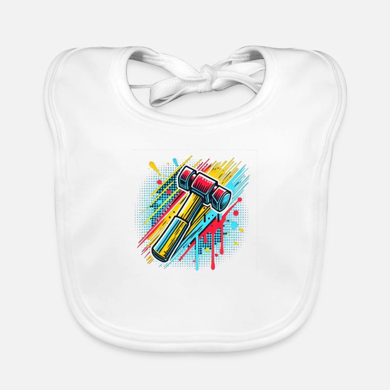 Type de marteau Artisan Bavoir bio Bébé