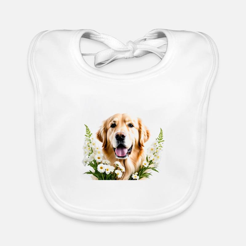 Labrador – Der beste Freund Baby Bio-Lätzchen